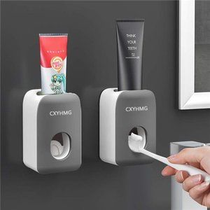 Toothpaste Dispenser 2 PCS Automatic Squeezer Dispenser for Bathroom